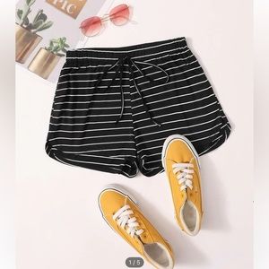 SHIEN stripped shorts